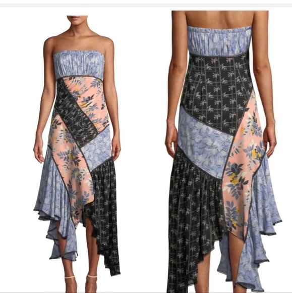 Cinq a Sept Sabrina Silk dress sz 4 NWT - Picture 3 of 6